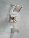 DELTA Dryden Monitor 17 Series Tub & Shower Trim — Stainless