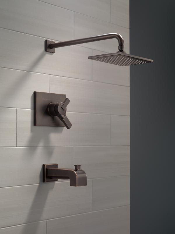 DELTA Vero Monitor 17 Series Tub & Shower Trim — Venetian Bronze