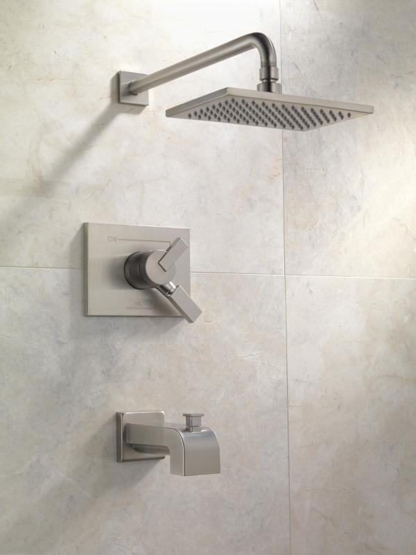 DELTA Vero Monitor 17 Series Tub & Shower Trim — Stainless