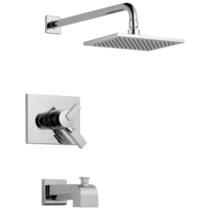 DELTA Vero Monitor 17 Series Tub & Shower Trim — Chrome