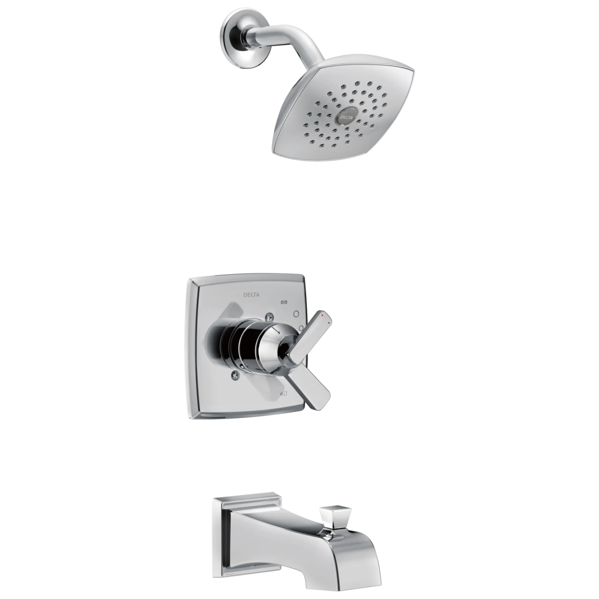 DELTA Ashlyn Monitor 17 Series Tub & Shower Trim — Chrome