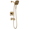 DELTA Ashlyn Monitor 17 Series Shower Trim with In2ition Two-in-One Shower — Champagne Bronze