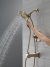DELTA Ashlyn Monitor 17 Series Shower Trim with In2ition Two-in-One Shower — Champagne Bronze