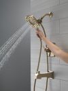 DELTA Ashlyn Monitor 17 Series Shower Trim with In2ition Two-in-One Shower — Champagne Bronze