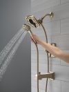 DELTA Ashlyn Monitor 17 Series Shower Trim with In2ition Two-in-One Shower — Champagne Bronze
