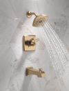 DELTA Ashlyn Monitor 17 Series Tub and Shower Trim — Champagne Bronze
