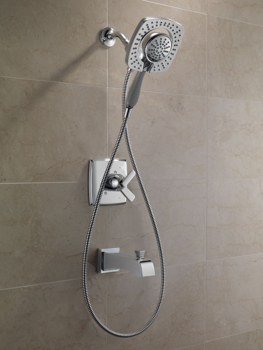 DELTA Ashlyn Monitor 17 Series Shower Trim with In2ition — Chrome