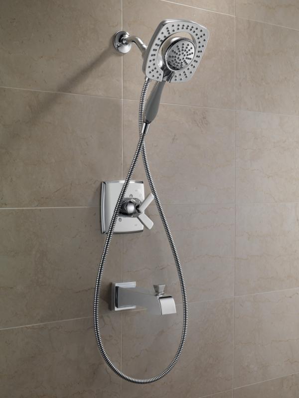 DELTA Ashlyn Monitor 17 Series Shower Trim with In2ition — Chrome
