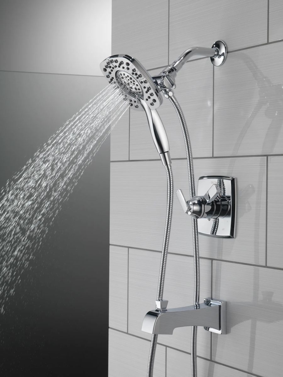DELTA Ashlyn Monitor 17 Series Shower Trim with In2ition — Chrome