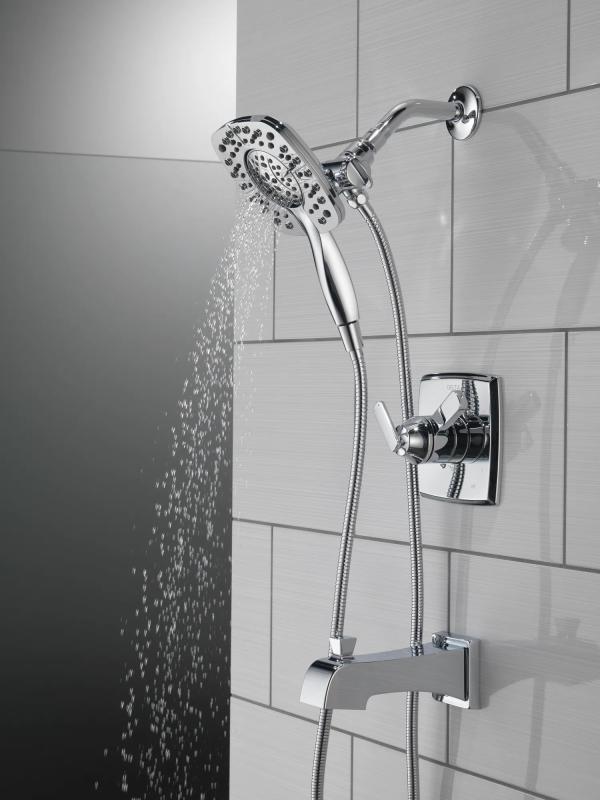 DELTA Ashlyn Monitor 17 Series Shower Trim with In2ition — Chrome