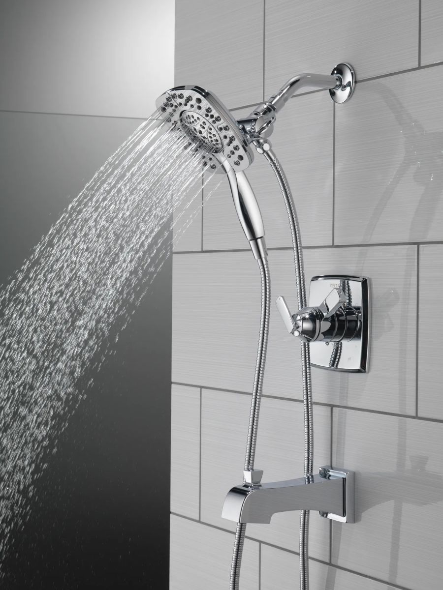DELTA Ashlyn Monitor 17 Series Shower Trim with In2ition — Chrome