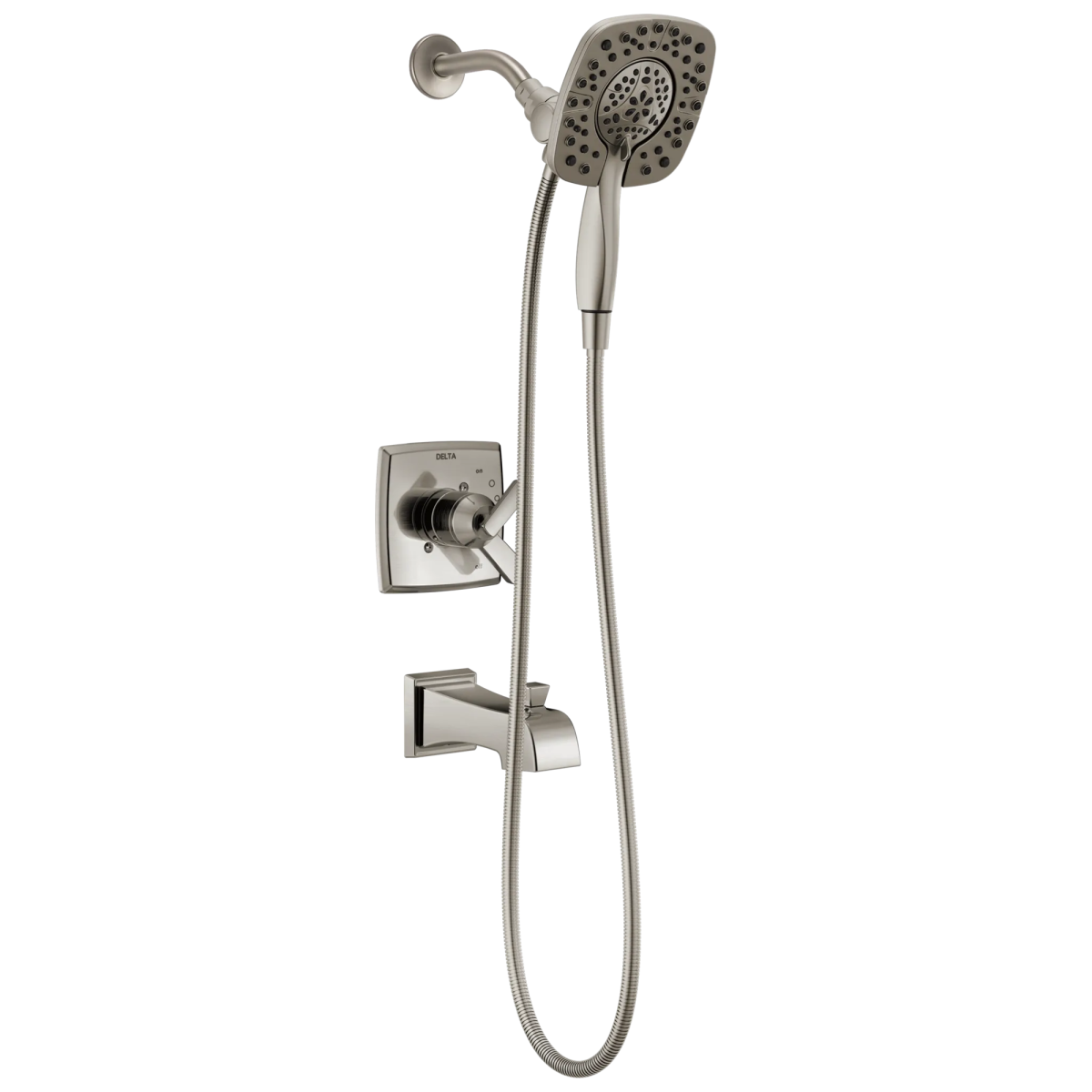 DELTA Ashlyn Monitor 17 Series Shower Trim with In2ition — Stainless