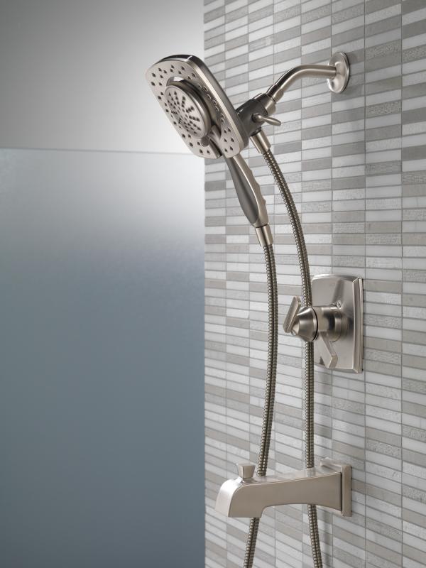 DELTA Ashlyn Monitor 17 Series Shower Trim with In2ition — Stainless