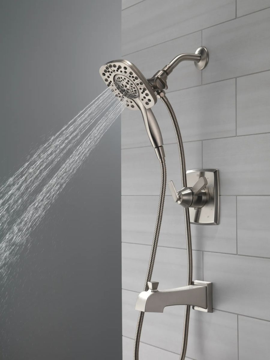 DELTA Ashlyn Monitor 17 Series Shower Trim with In2ition — Stainless