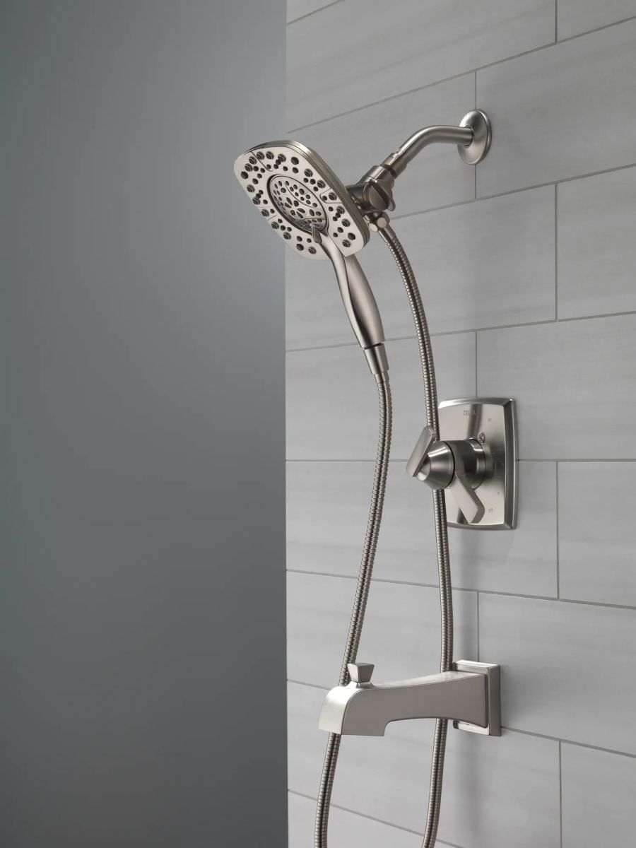 DELTA Ashlyn Monitor 17 Series Shower Trim with In2ition — Stainless