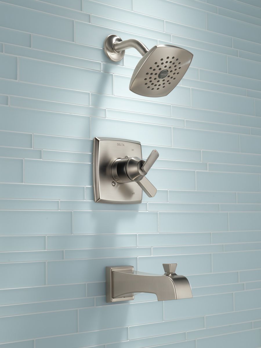 DELTA Ashlyn Monitor 17 Series Tub & Shower Trim — Stainless