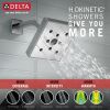 DELTA Ara Monitor 17 Series H2OKINETIC Tub & Shower Trim — Chrome