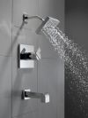 DELTA Ara Monitor 17 Series H2OKINETIC Tub & Shower Trim — Chrome