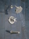 DELTA Galeon 17S Tub Shower Trim with H2OKinetic — Lumicoat® Stainless