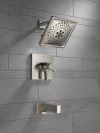 DELTA Zura Monitor 17 Series H2OKINETIC Tub & Shower Trim — Stainless