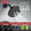 DELTA Stryke 17 Series Tub and Shower Only — Matte Black