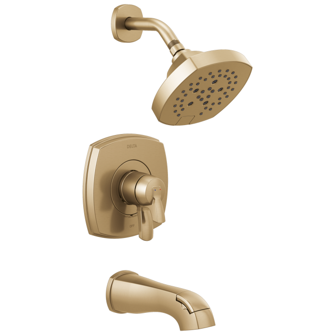 DELTA Stryke 17 Series Tub and Shower Only — Lumicoat® Champagne Bronze