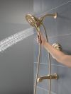 DELTA Tetra 17 Series Tub Shower Trim — Lumicoat® Champagne Bronze