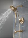 DELTA Tetra 17 Series Tub Shower Trim — Lumicoat® Champagne Bronze