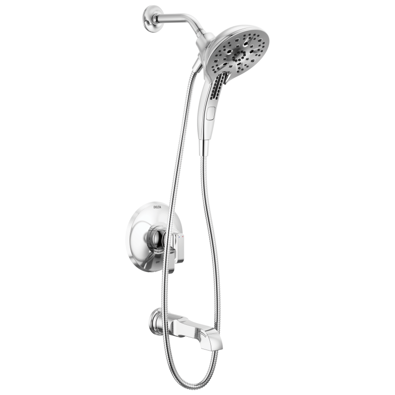 DELTA Tetra 17 Series Tub Shower Trim — Lumicoat® Chrome