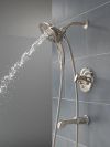 DELTA Tetra 17 Series Tub Shower Trim — Lumicoat® Stainless