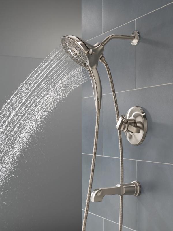 DELTA Tetra 17 Series Tub Shower Trim — Lumicoat® Stainless