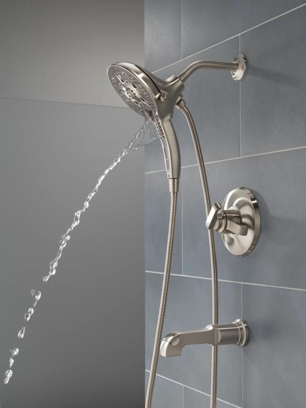 DELTA Tetra 17 Series Tub Shower Trim — Lumicoat® Stainless