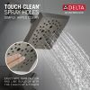 DELTA Pivotal Monitor 17 Series H2OKINETIC Tub and Shower Trim — Lumicoat® Black Stainless