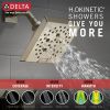 DELTA Pivotal Monitor 17 Series H2OKINETIC Tub and Shower Trim — Lumicoat® Polished Nickel