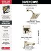 DELTA Pivotal Monitor 17 Series H2OKINETIC Tub and Shower Trim — Lumicoat® Polished Nickel