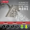 DELTA Pivotal Monitor 17 Series H2OKINETIC Tub and Shower Trim — Lumicoat® Stainless