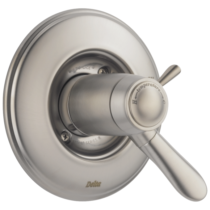 DELTA Lahara TempAssure 17T Series Valve Only Trim — Stainless