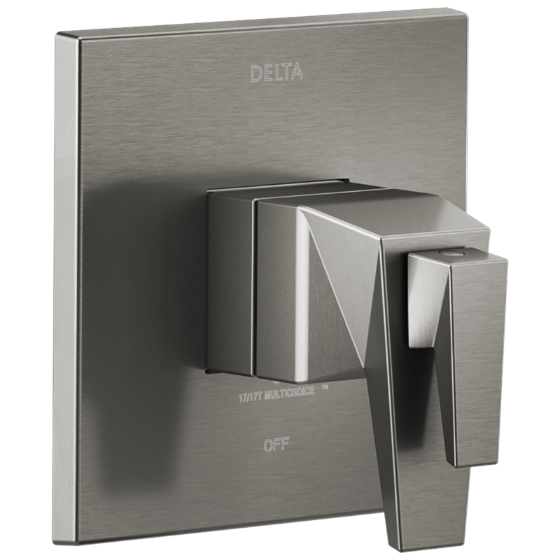 DELTA Trillian TempAssure 17T Series Valve Only Trim — Lumicoat® Black Stainless