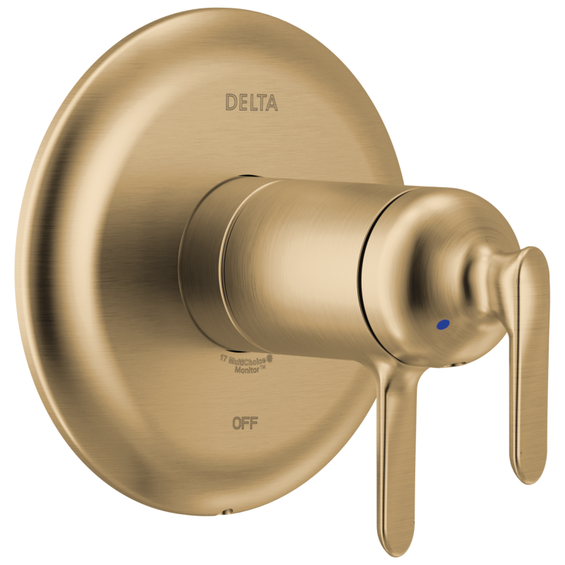 DELTA Bonacci 17T Series Valve Only Trim — Lumicoat® Champagne Bronze
