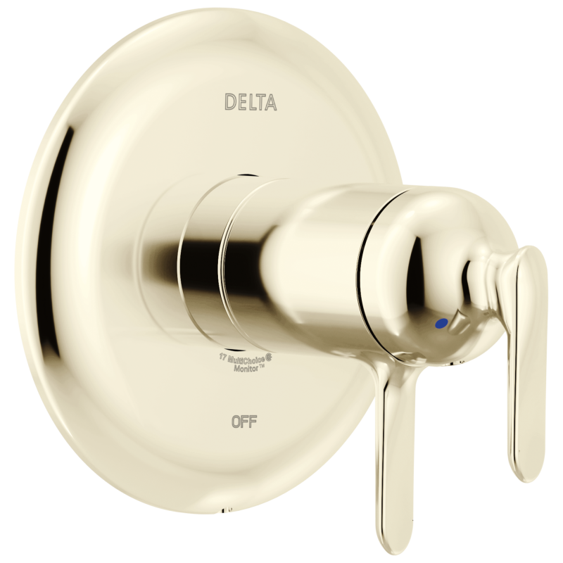DELTA Bonacci 17T Series Valve Only Trim — Lumicoat® Polished Nickel