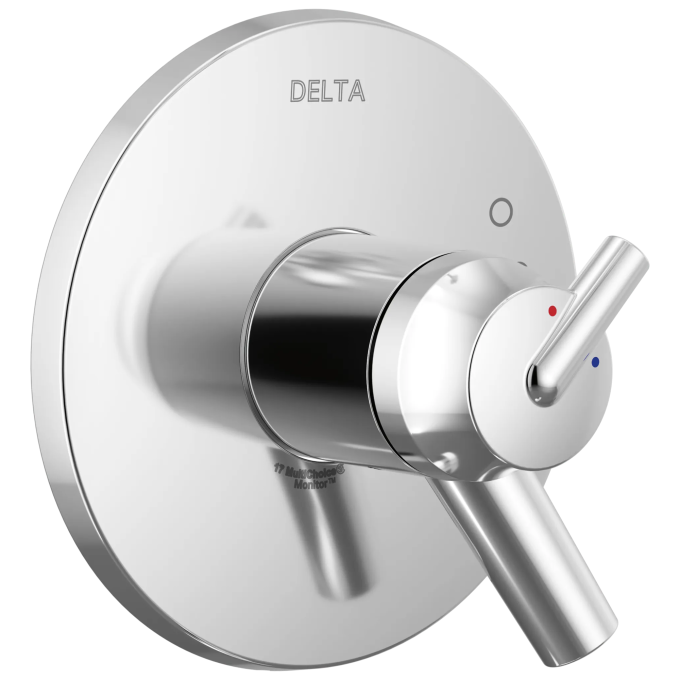 DELTA Trinsic TempAssure 17T Series Valve Only Trim — Chrome