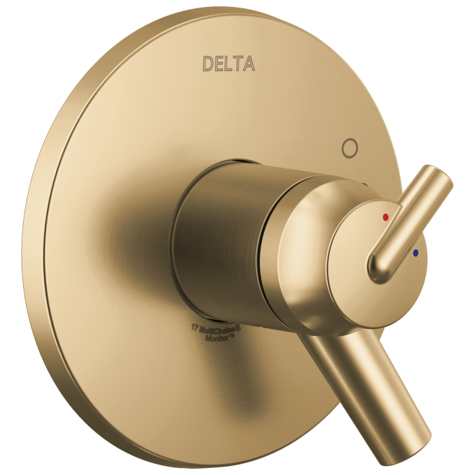 DELTA Trinsic TempAssure 17T Series Valve Only Trim — Champagne Bronze