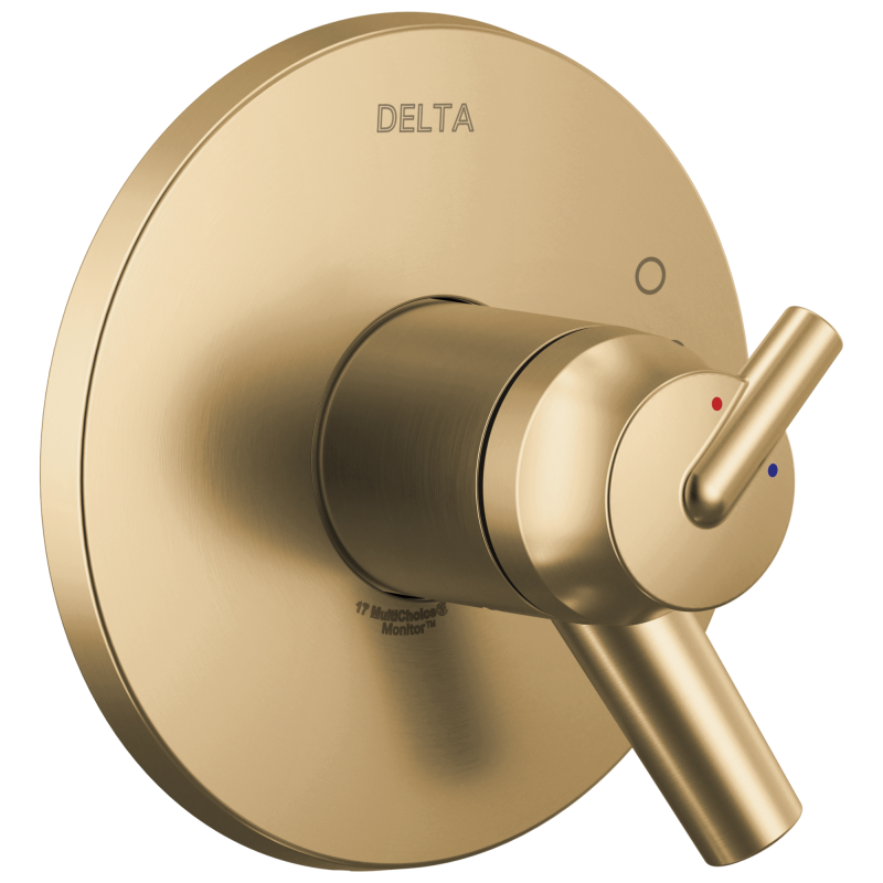 DELTA Trinsic TempAssure 17T Series Valve Only Trim — Champagne Bronze