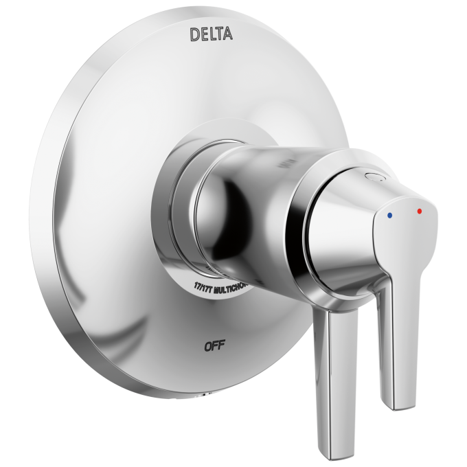 DELTA Galeon 17T Series Valve Only Trim — Lumicoat® Chrome