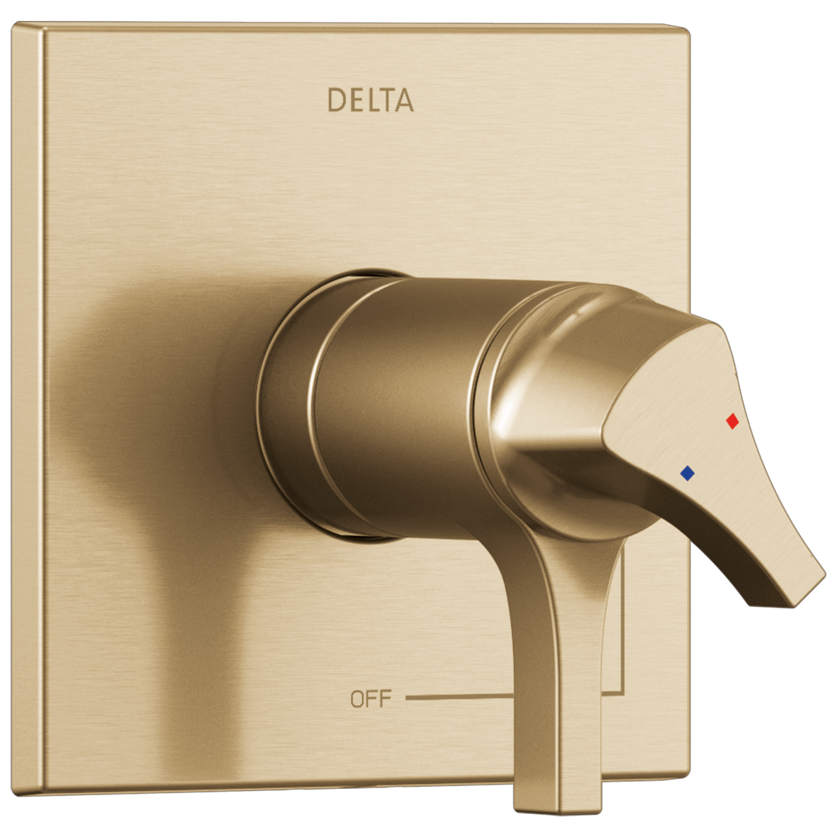 DELTA Zura TempAssure 17T Series Valve Only Trim — Champagne Bronze