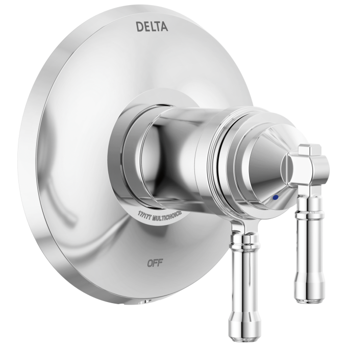 DELTA Broderick 17T Series Valve Only Trim — Lumicoat® Chrome