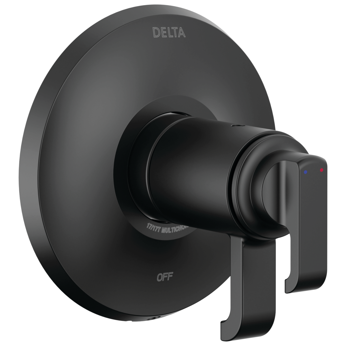 DELTA Tetra 17T Series Valve Only — Matte Black