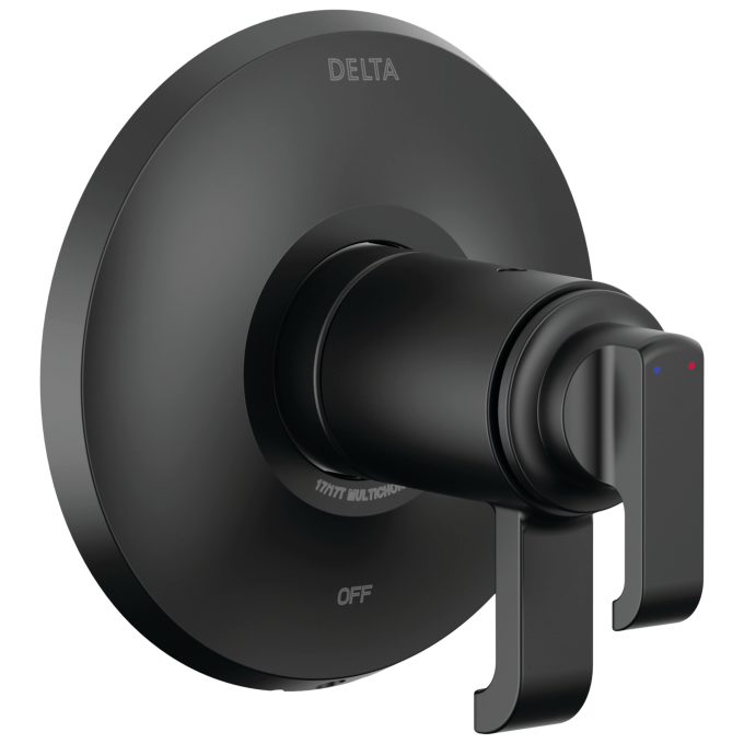 DELTA Tetra 17T Series Valve Only — Matte Black