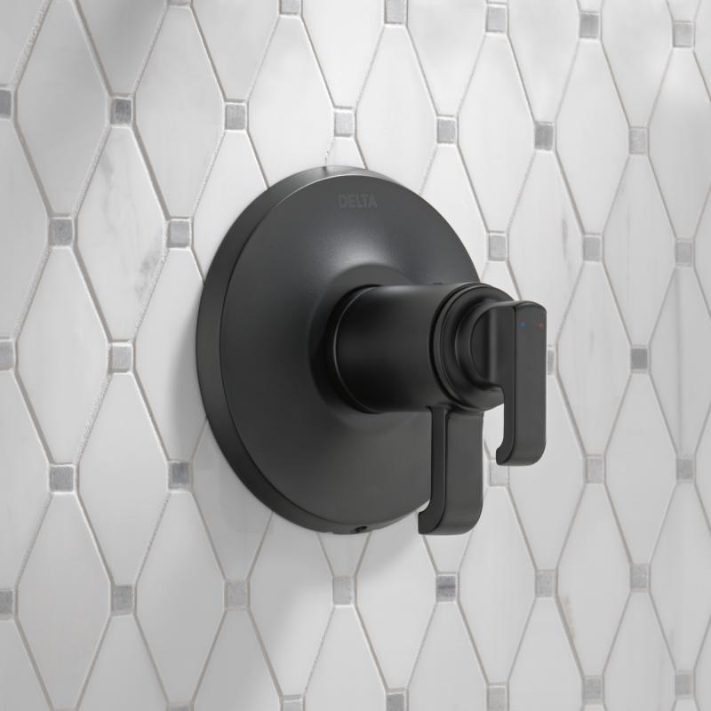 DELTA Tetra 17T Series Valve Only — Matte Black