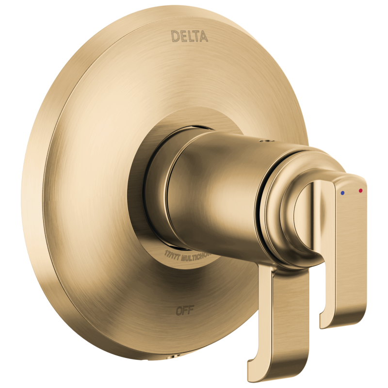 DELTA Tetra 17T Series Valve Only — Lumicoat® Champagne Bronze